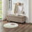 Meshell Linen Blend Upholstered Storage Bench-1278784035