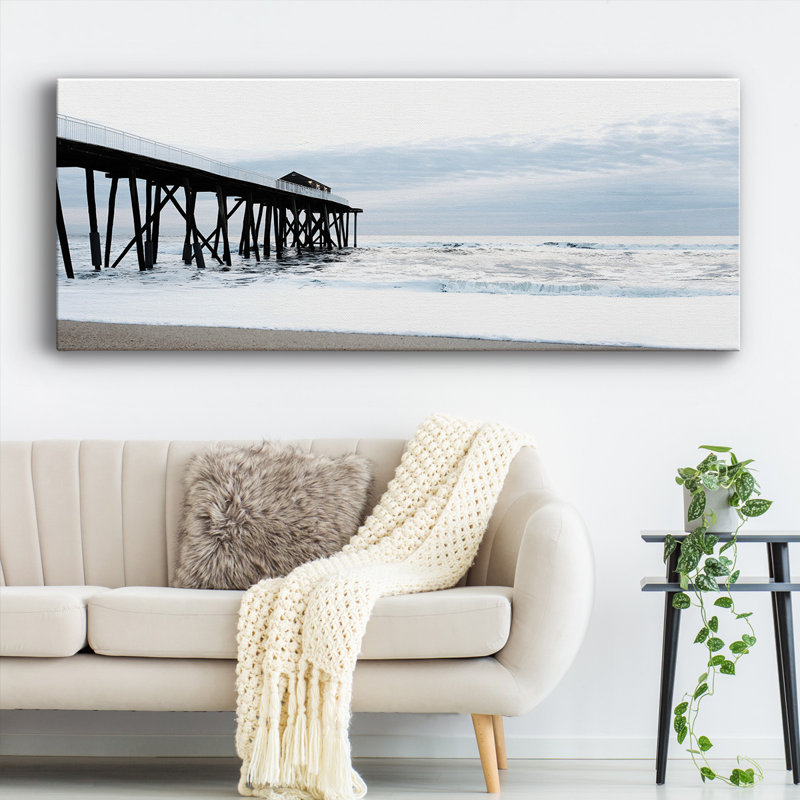 Toile tendue Belmar Pier I-Gallery, H 8 po x l 20 po x P 1,5 po