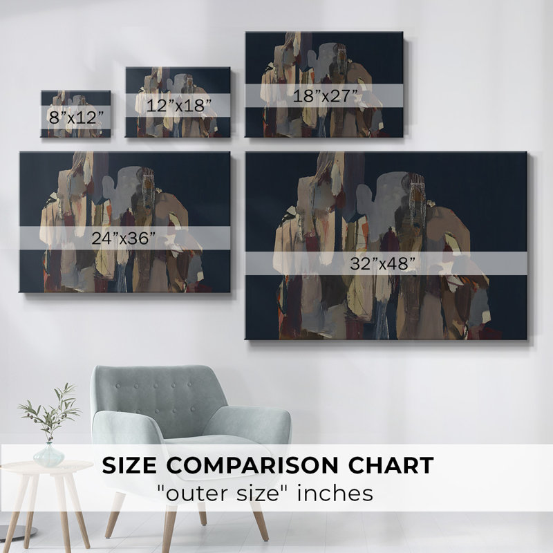 Sans titre - Toile tendue avec châssis, H 12 po x l 18 po