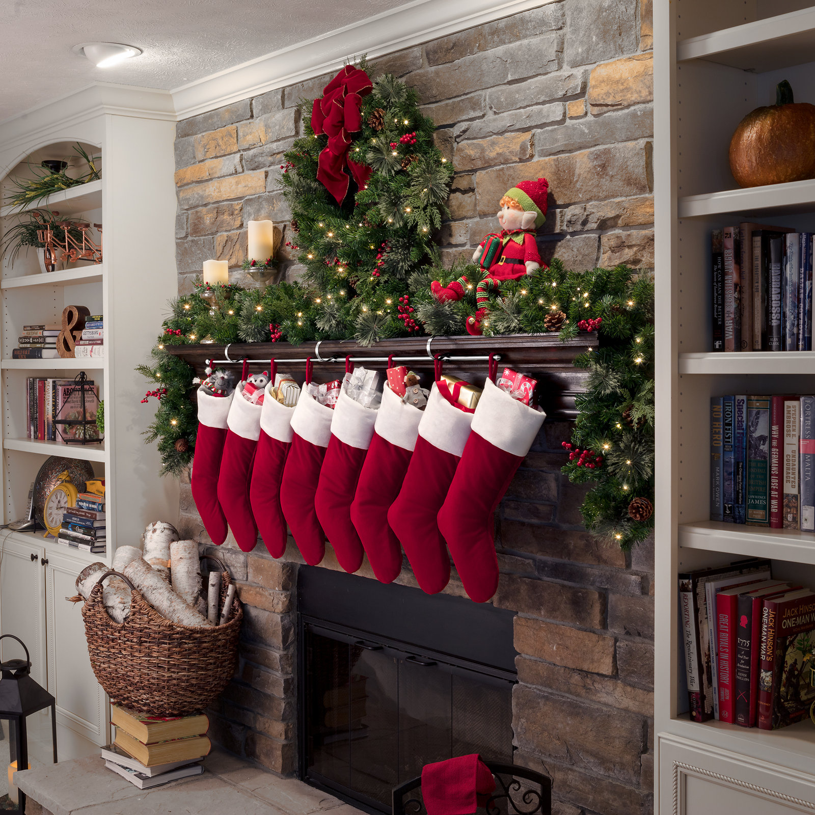 The Holiday Aisle® Stocking Holder, Silver