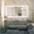 Martrez Frameless LED Lighted Bathroom / Vanity Mirror with Brightness Adjustable, Memory Function, Anti-fog-1253607502