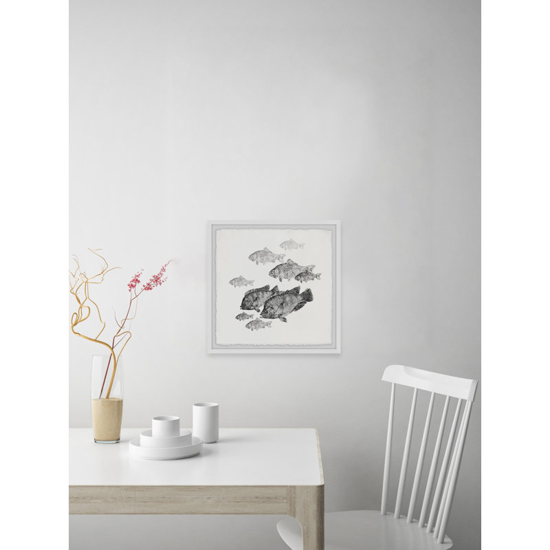 Seasons By The Sea by Parvez Taj - Single Picture Frame Painting, 41cm H x 41cm W