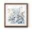 Indigo et ocre I - Toile encadrée de qualité supérieure - Prêt à accrocher - Reproduction encadrée-1939987533-1939931371-2006844752