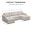 Canapé modulaire rembourré avec rangement Rafael-98919684