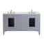 Ensemble de meuble-lavabo double 60 "Rivers-1761445999