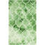 Coleman Hand Tufted Wool/Cotton Geometric Rug in Green/Ivory-16767667