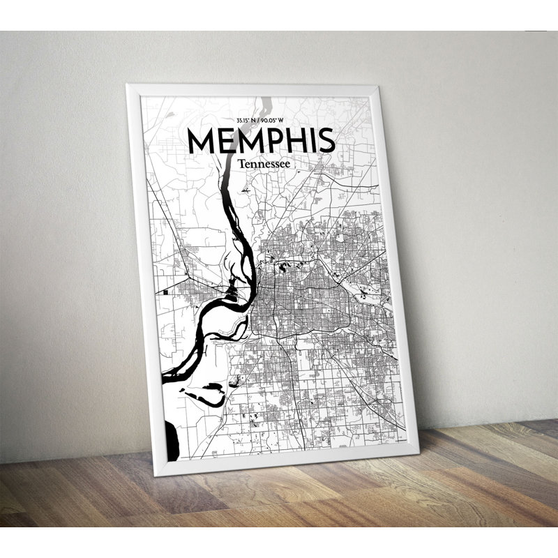 Memphis - No Frame Print, 50.8cm H x 40.6cm W x 0.13cm D