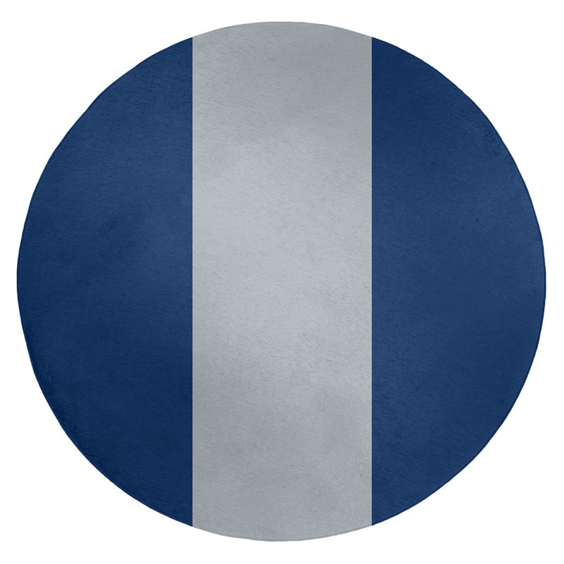 Chenille Indoor Rug, Round 5'