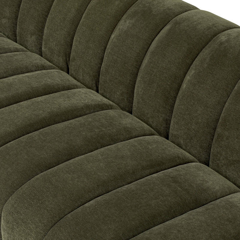 Carina Sofa, Malmo Olive Velvet