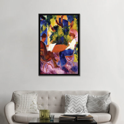 «At the Garden Table, 1930», reproduction sur toile