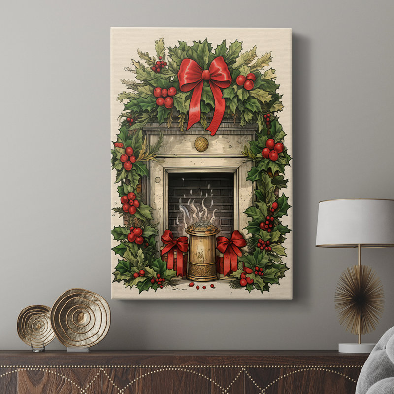 Christmas Holiday Art CDLII - Galerie Cavas sur mesure, H 18 po x l 12 po