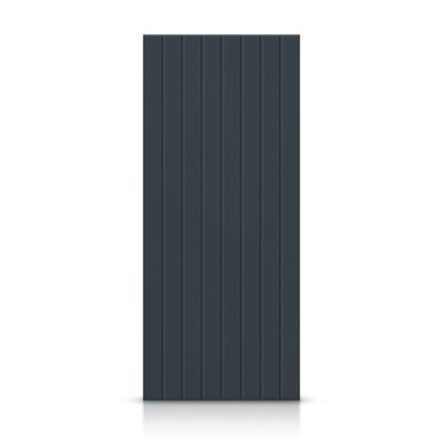 Hollow Paneled Painted without Installation Hardware Kit Slab Door