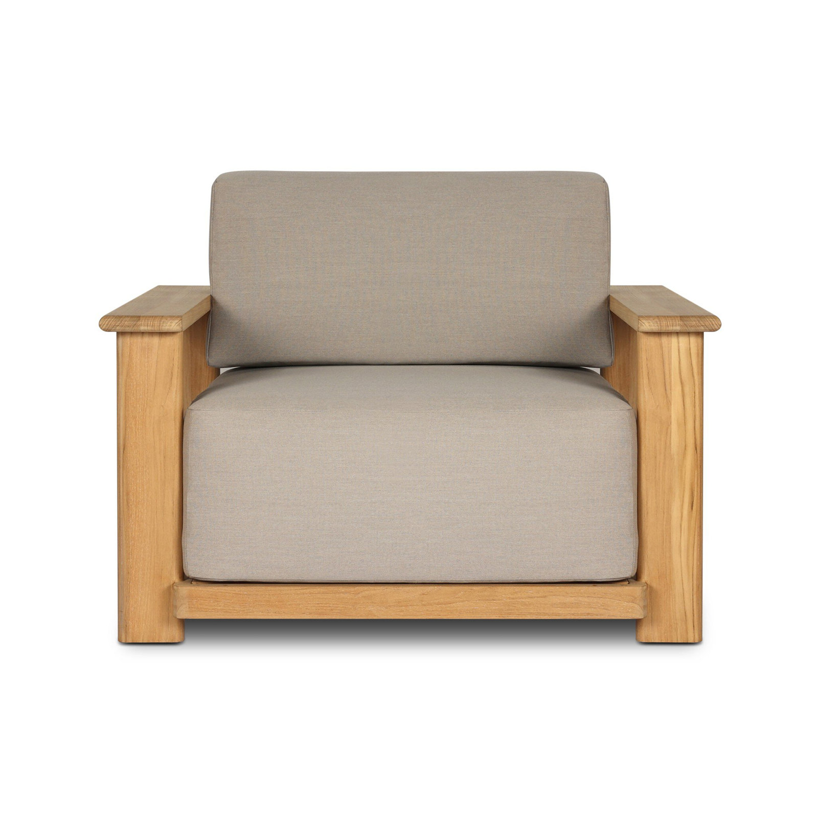 Julie Teak Wood Patio Lounge Chair