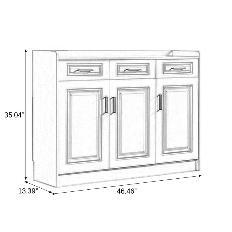 White Manufactured wood Shoe Storage