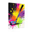 Abstrait coloré, impression de club de golf Splash-1049254584