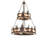 55" Wide Tall Pines Two Tier Chandel-Air