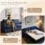 Canapé-lit de 82 po avec matelas en mousse à mémoire de forme et canapé-lit rembourré convertible grand format-129168243