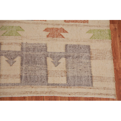 Contemporary Kilim Turkish Area Rug 8x1