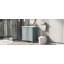 Ensemble de meuble-lavabo 30 po avec lavabo, armoire de salle de bain multifonctionnelle avec portes et tiroir, structure solide et panneau de fibres à densité moyenne-1149616305