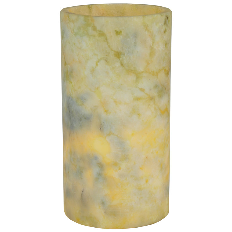 Decimus 6.5'' H Jadestone Tabletop Votive Holder