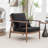 Rayn Solid Wood Upholstered Armchair-1500858715