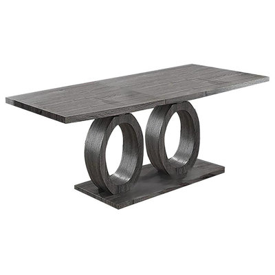 Extendable Solid Wood Dining Table