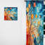 Noelton - mosaïque abstraite - rideau en velours moderne - obscurcissant - 1 panneau-637996363