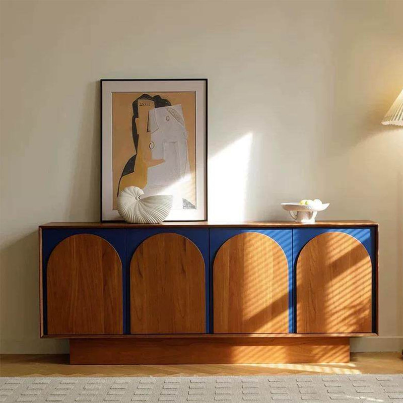 Armoire de rangement vintage de style américain
