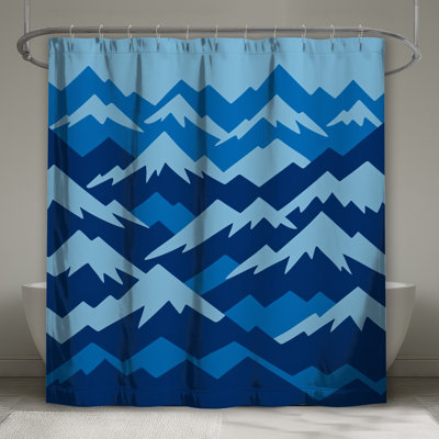 Rideaux de douche Blue Mountain Range