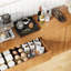 Buffet 61 pouces, armoire de rangement Farmhouse Kitchen