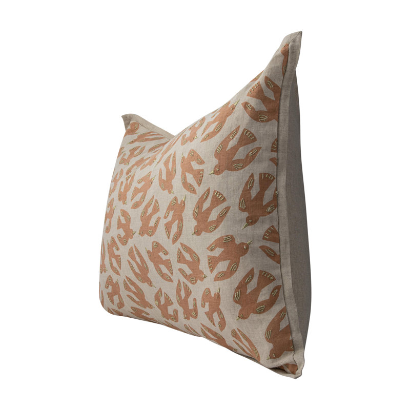 Lumbar Pillow Cover & Insert, Brown