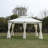 13X10 Outdoor Patio Gazebo Canopy Tent With Ventilated Double Roof And Sidewall(Detachable Curtain Included On All Sides),Suitable For Lawn, Garden, Backyard And Deck,Beige-125104441