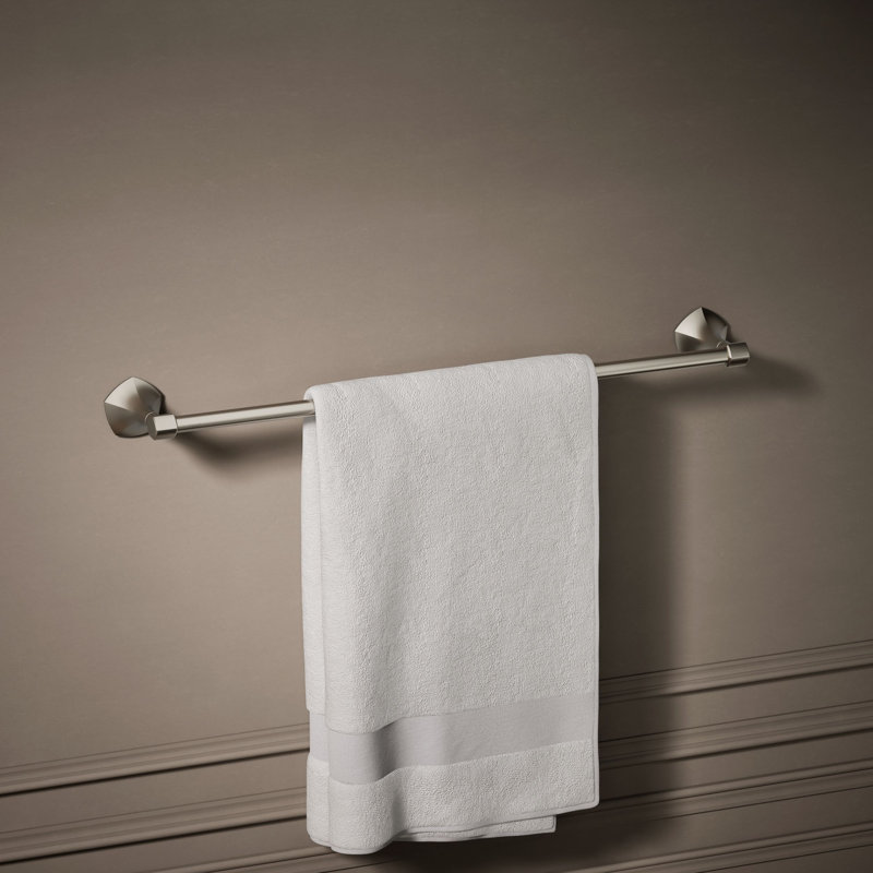 Occasion Towel Bar, Vibrant Brushed Nickel, 2.31" H x 24" W x 3.5" D