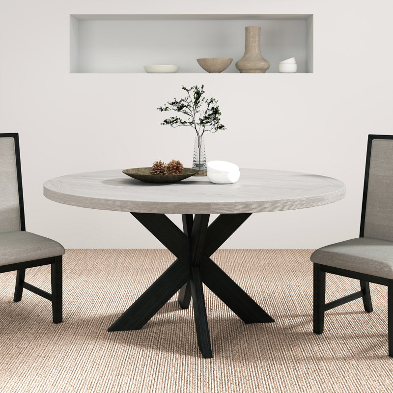 Malahn Pine Round Dining Table