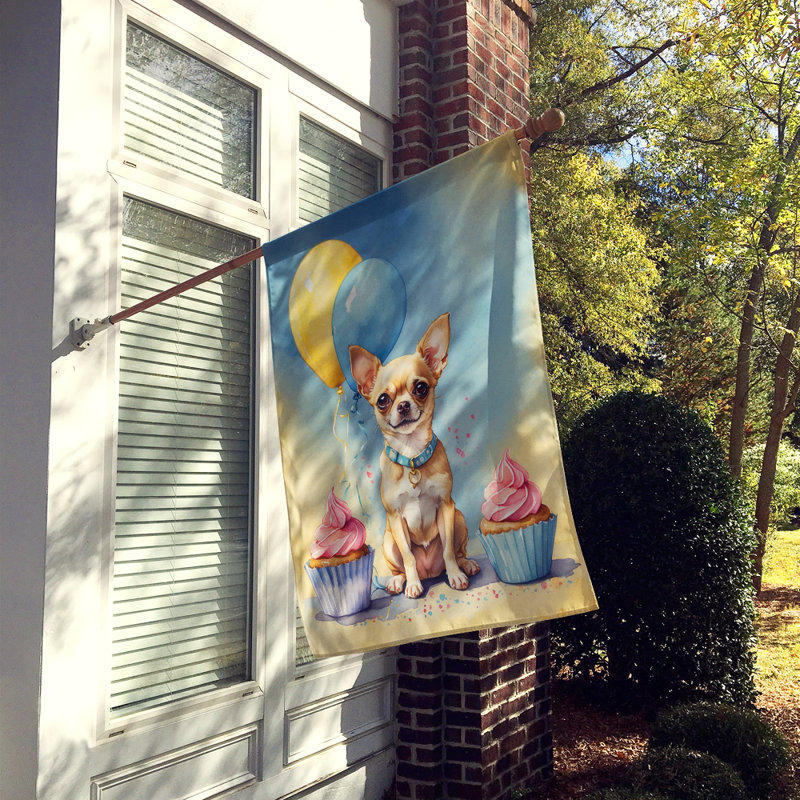 Drapeau «Happy Birthday House», Chihuahua