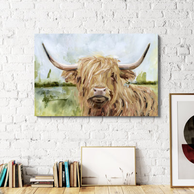 " Highland Grazer I " by Victoria Borges