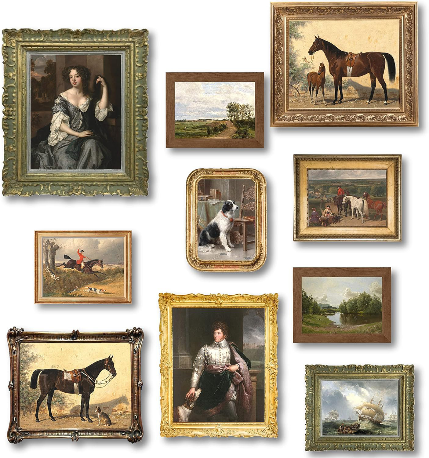 Charlton Home® Rustic Gallery Wall Art Prints | Wayfair