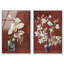 Romance Vases Set High-Gloss Acrylic Glass Wall Art Floral & Botanical Print by Oliver Gal, Ready to Hang, 10 x 15-1379906440-1379906444