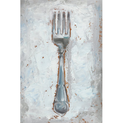 Impressionist Flatware II by Ethan Harper - Wrapped Canvas Print