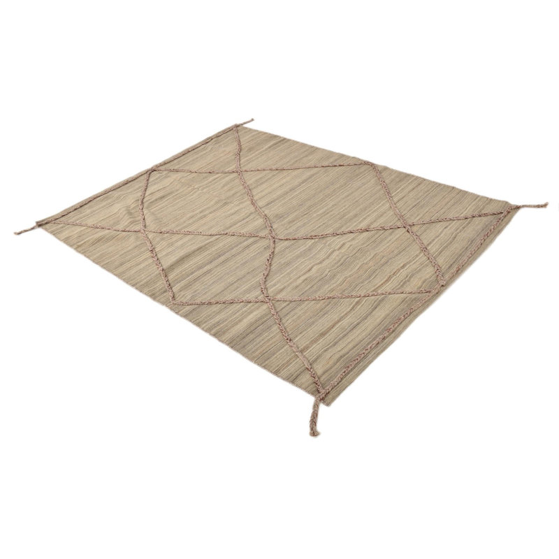 Tapis beige 4 x 6 Pinkerton