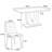 Modern 7-Piece Faux Marble Dining Table Set with Upholstered Chairs-505819573-506348735