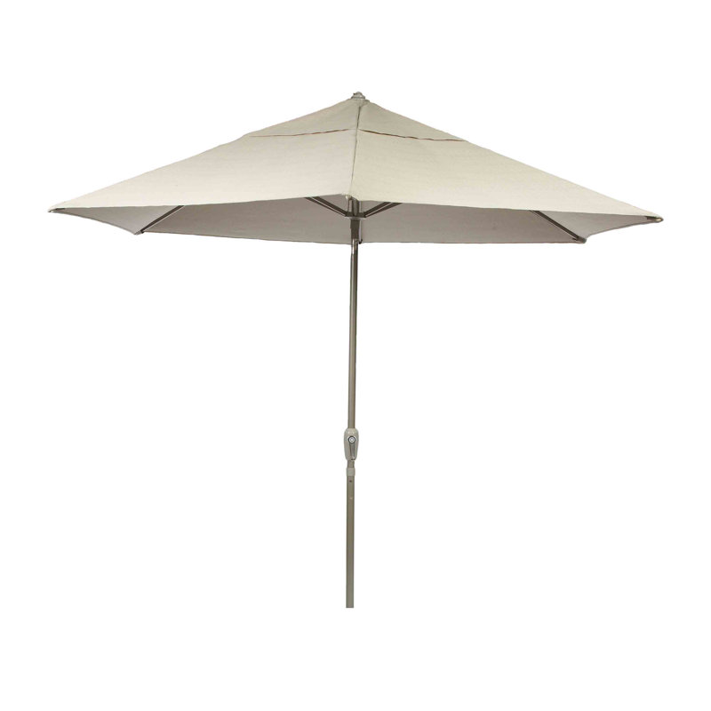 270cm Tilt Market Parasol, Cream, Grey