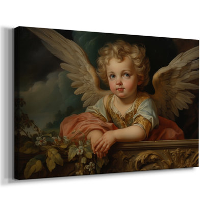 Angels From Above-XLIII -Gallery Wrapped Cavas