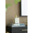 Marble Decorative Box - 4x4x8" - White