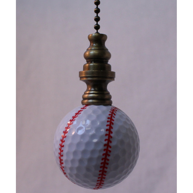 Baseball Ceiling Fan Pull Chain