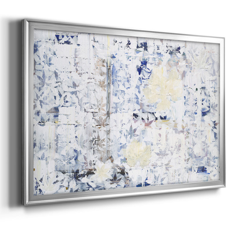 «Let Me», reproduction sur toile encadrée, Argent, H 18 po x l 26 po