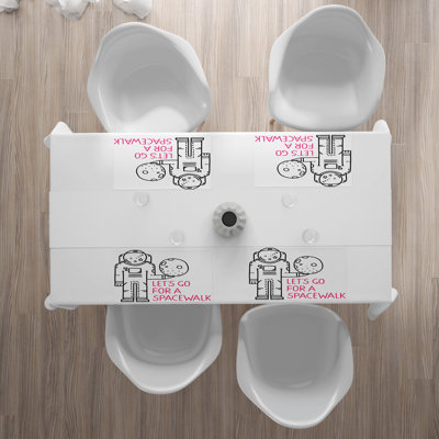 Polyester Abstract Rectangle Placemat