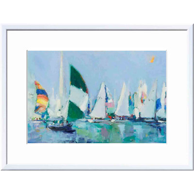 Parking Lot Painting by Curt Crain