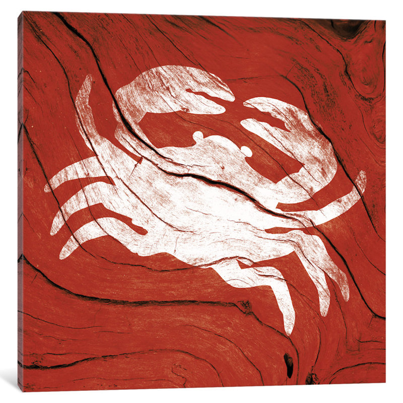 « crab », impression sur toile, H 37 po x l 37 po x P 1,5 po