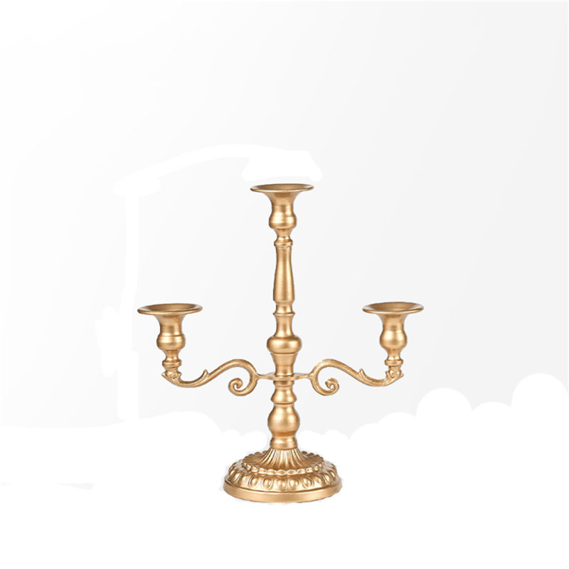 12.6'' H Metal Tabletop Candlestick